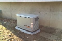 Generac home generator installed by PE Home Generators.